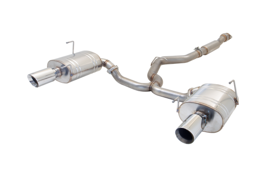 XForce Brushed 304 Stainless Steel 3" Cat Back Exhaust System (Levorg GT V1 2L 16-20)