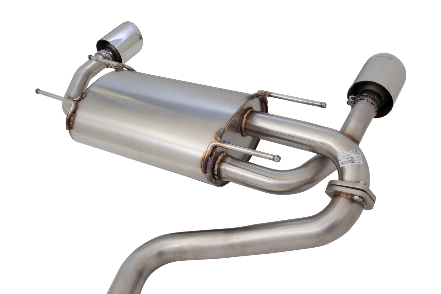 XForce 3in Cat-Back Exhaust - Stainless Steel (BRZ 12+/86 12+)