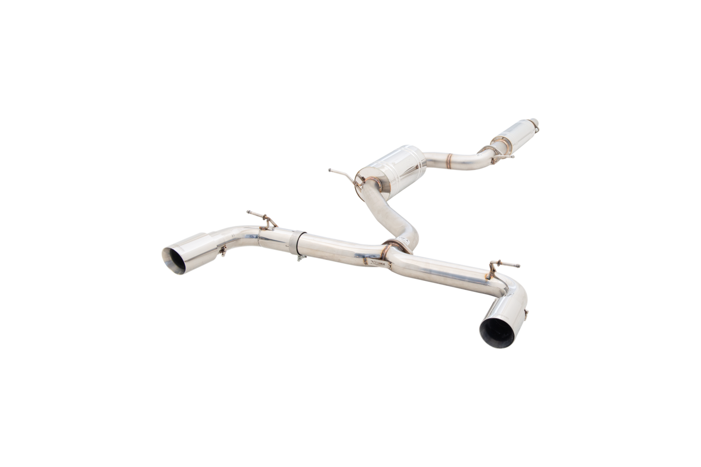 XForce 3in Cat-Back Exhaust - Stainless Steel (Golf GTi 13-21)