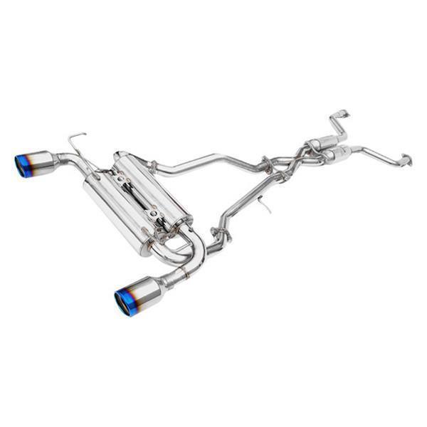 Invidia Gemini Cat Back Exhaust with Ti Rolled Tips (Skyline/G35 Coupe 03-06)