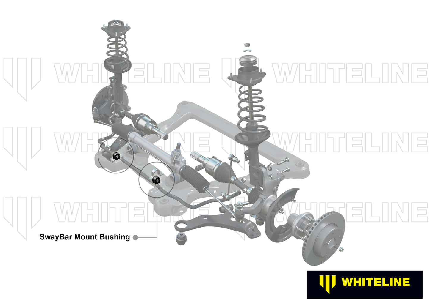 Whiteline Sway Bar - Mount Service Kit (A3 12-19 / S3 13-20 / TT 14+ / Golf MK7 12-20)