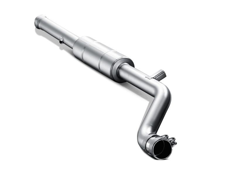 Akrapovic Link Pipe Set SS Link Pipe with Resonator (Clio 09+)