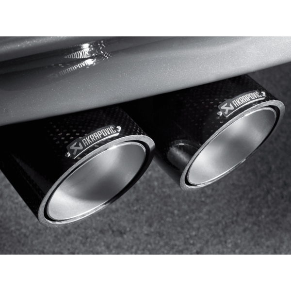 Akrapovic Slip-On Line Titanium with Carbon Tail Pipes BMW 1M 11+