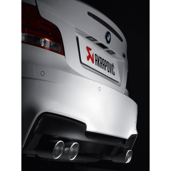 Akrapovic Slip-On Line Titanium with Carbon Tail Pipes BMW 1M 11+