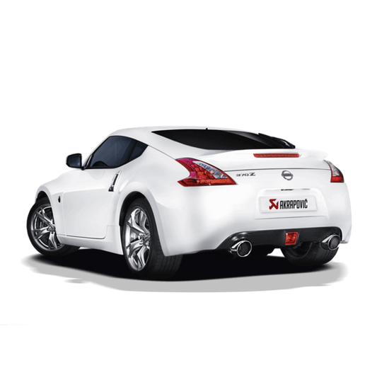 Akrapovic Evolution Line SS with Carbon Fibre Tailpipes Nissan 370Z 09+)