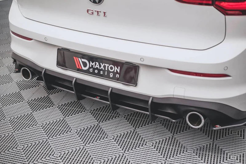 Maxton Design Racing Durability Rear Diffuser V.1 MK8 Volkswagen Golf GTI