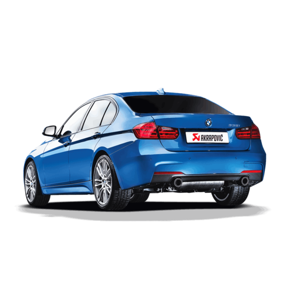 Akrapovic Evolution Line SS including Carbon Tailpipes and Link Pipe BMW 335i F30/F31 12+ and 435i F32