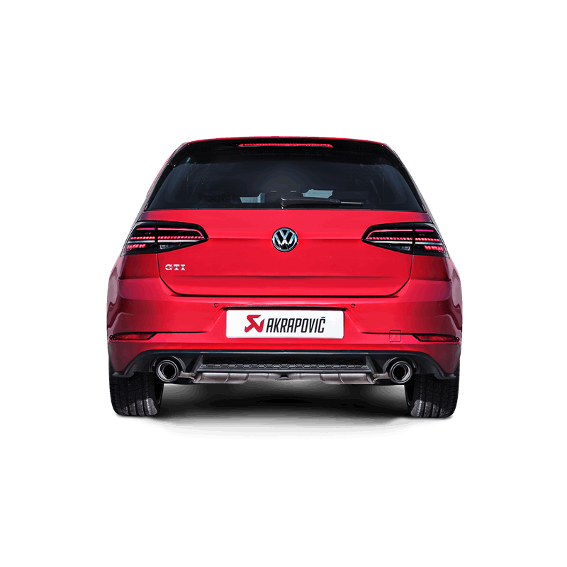 Akrapovic Slip On Line Titanium Volkswagen Golf GTI FL 169 kW 17+