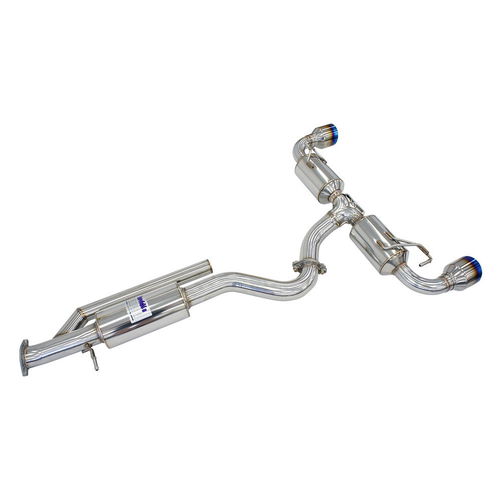 Invidia N2 O2 Back Exhaust w/Catless Front Pipe, Ti Tips (GR Yaris 20-21+)