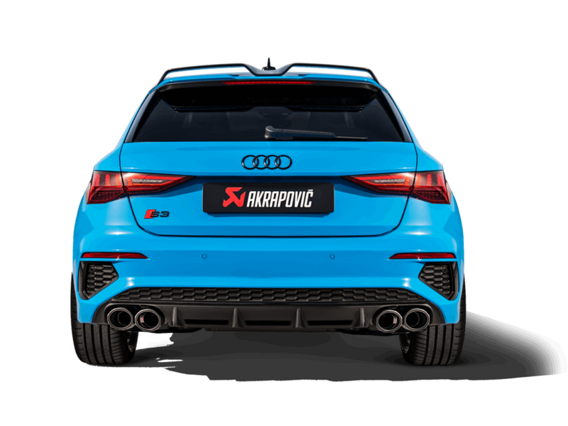 Akrapovic Evolution Line Titanium AudiS3 Sportback 8Y 20+Audi