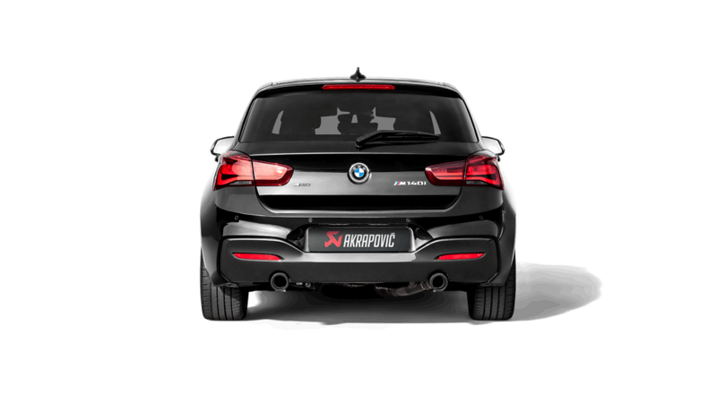 Akrapovic Slip-On Line Titanium BMW M140I F20 F21 - OPF 16+