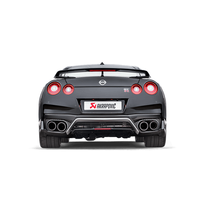 Akrapovic Evolution Race Line Titanium with Downpipes Nissan GTR 08+