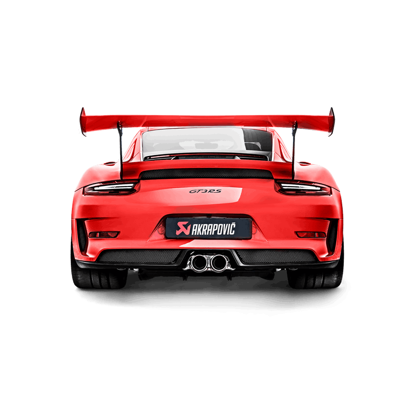 Akrapovic Slip-On Line Titanium with Evolution Header Set OPF 991.2 Porsche GT3 RS/Speedster 18+