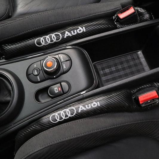 Carbon Fiber Look Seat Gap Filler for Audi