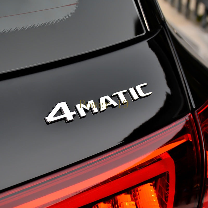 Mercedes AMG/4matic Badges