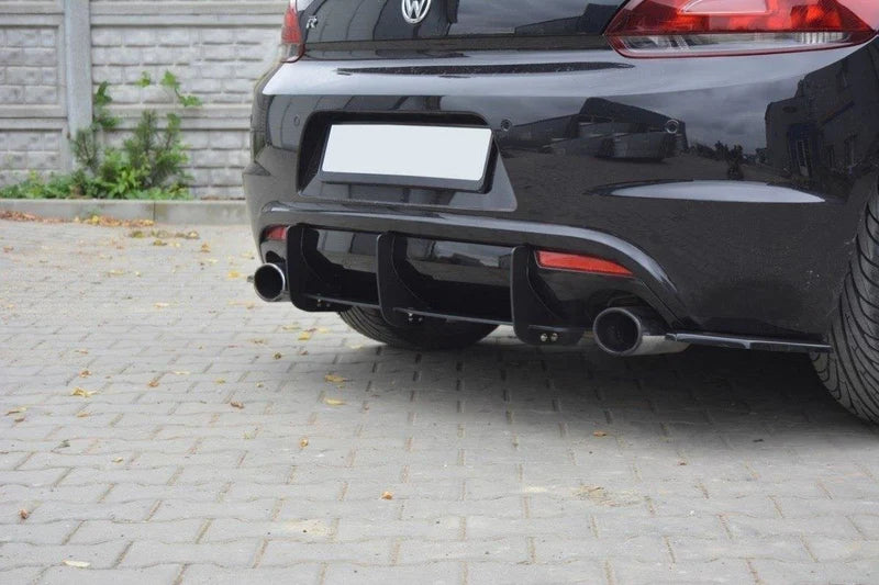 Maxton Design VW Scirocco R Rear Diffuser & Rear Side Splitters