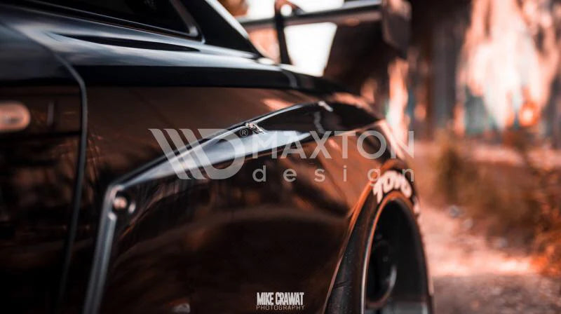 Nissan Skyline GT-R 35 Wide Body Kit + Set Of Carbon  Splitters - Maxton Design
