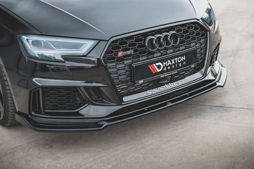 Maxton Design Audi RS3 Facelift Front Splitter Lip V3